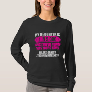 Ehlers Danlos Syndrome Awareness DaughWarrior T Shirt