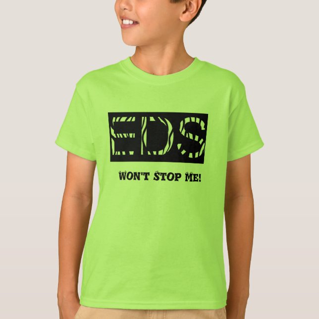 Ehlers-Danlos Syndrome Awareness Shirt T-shirt (Framsida)