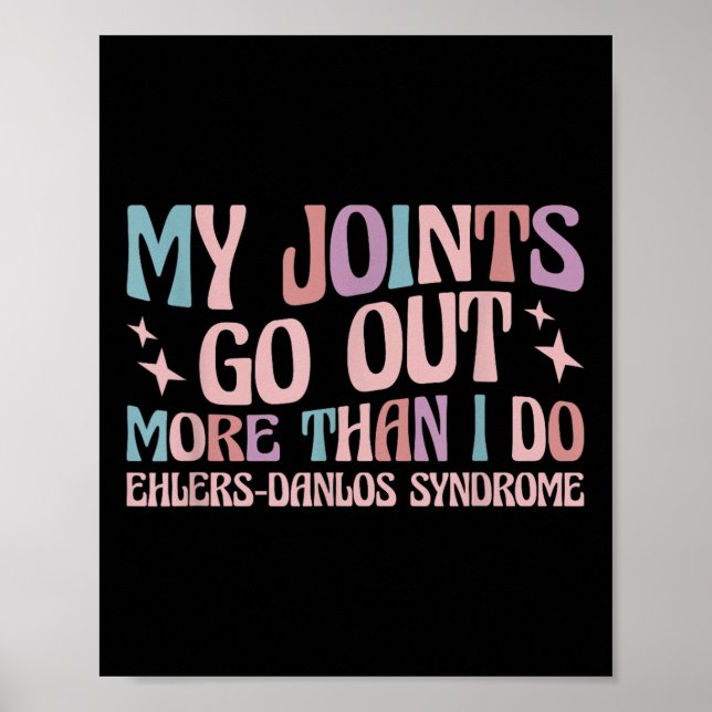 Ehlers Danlos Syndrome Eds Awareness Poster (Framsidan)