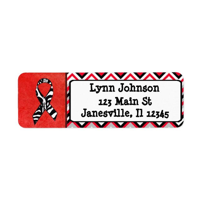 Ehlers-Danlos syndrome EDS Returadressetikett Returadress Etikett (Framsidan)