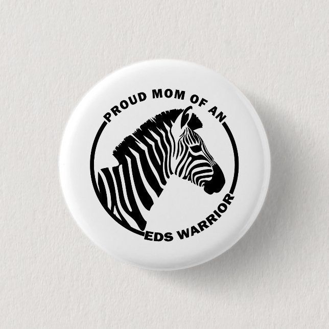 Ehlers-Danlos Syndrome Proud Mamma från EDS Warrio Knapp (Framsida)