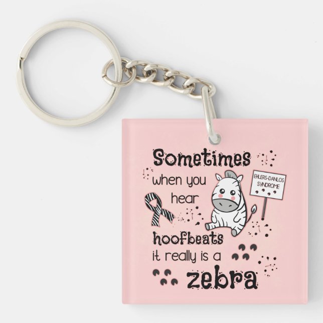 Ehlers-Danlos Syndrome Zebra Awareness (Framsidan)