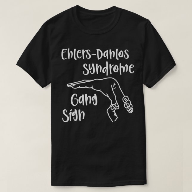 EhlersDanlos Syndrome Gang Sign Ehlers Danlos Awar T Shirt (Design framsida)