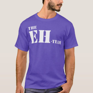ehteamet kanada eh team kanadenskt roligt present t shirt
