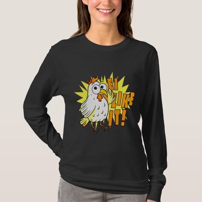 Ei gillar det... t shirt (Framsida)