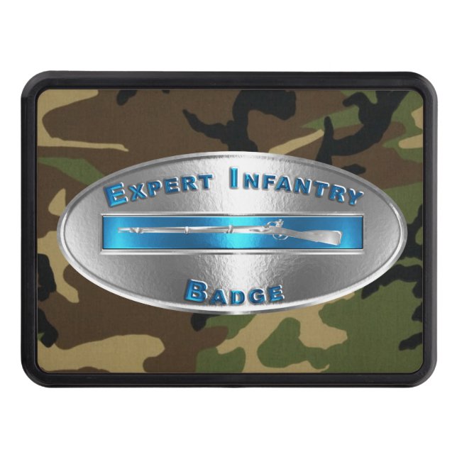EIB - Expert Infantryman Badge Dragkroksskydd (Framsidan)