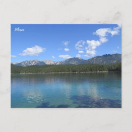Eibsee Bavarian Alpernas Vykort