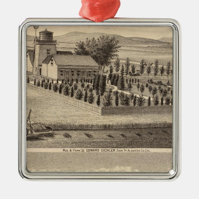 Eichler Meyer uppehåll Julgransprydnad Metall (Framsidan)