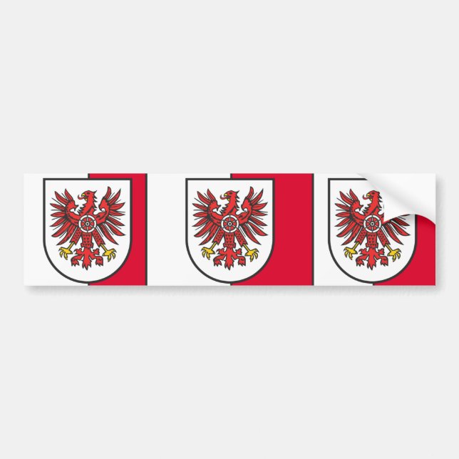 Eichsfeld Tyskland Bildekal (Framsidan)