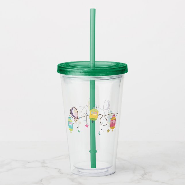 Eid Acrylic Tumbler Take Away Mugg (Framsida)