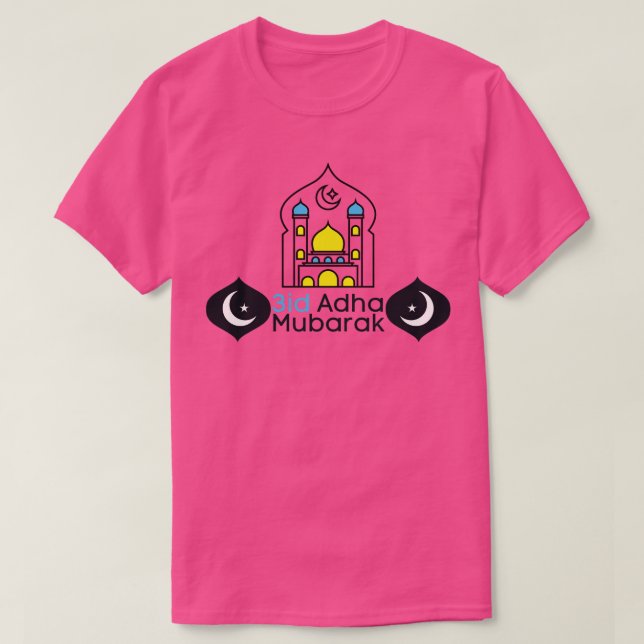 Eid Adha Mubarak 2022 Gift för arabiska muslimer T Shirt (Design framsida)