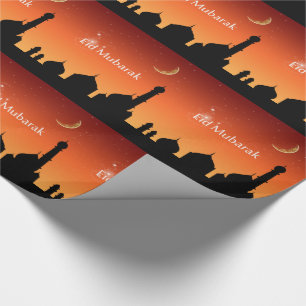 Eid aftonhimmel - inpackning av papper presentpapper