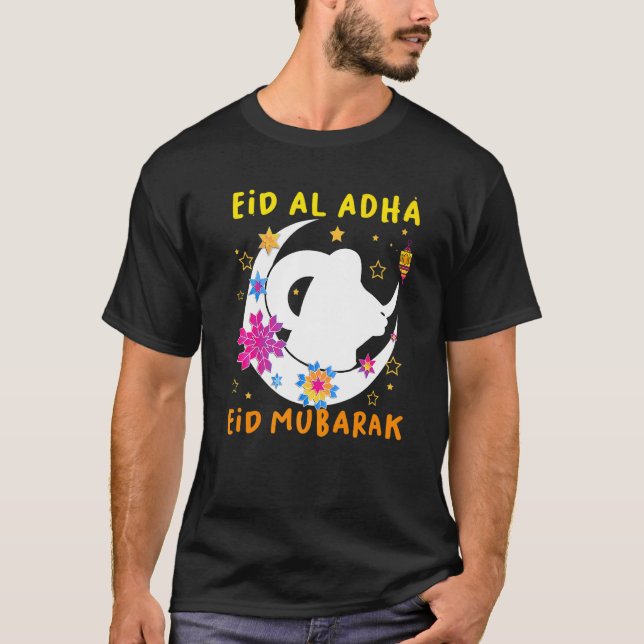 Eid Al Adha 2022 Eid Mubarak För barn 2022 T Shirt (Framsida)