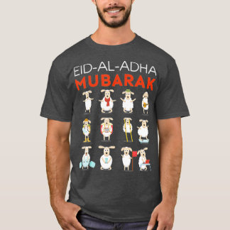 Eid Al Adha Eid Mubarak Lycklig Eid Day Muslim (1) T Shirt