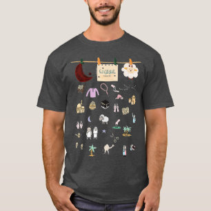 Eid Al Adha Eid Mubarak Lycklig Eid Day Muslim (5) T Shirt