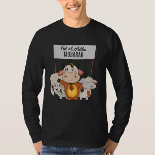 Eid Al Adha Eid Mubarak Lycklig Eid Day Muslim T Shirt