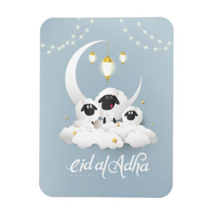 Eid-Al-Adha-Hälsning-kort-Helgdag Magnet