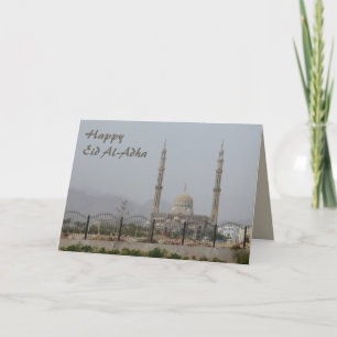 Eid al-Adha - lyckliga Eid - moské Kort