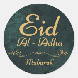 EID AL ADHA MUBARAK 2025 RUNT KLISTERMÄRKE