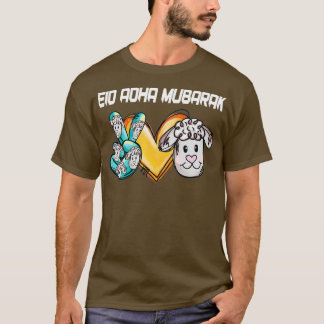 Eid Al Adha Mubarak Islamic Novelty for Muslims T Shirt