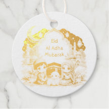 Eid Al Adha Mubarak islamisk muslimisk högtid