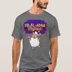 Eid Al Adha Mubarak Kareem Funny Lycklig Eid Adha  T Shirt