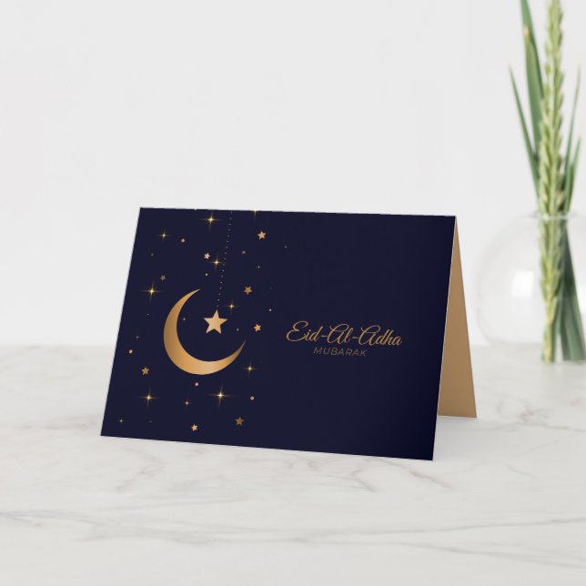 Eid-Al-Adha Mubarak Kort (Framsida)
