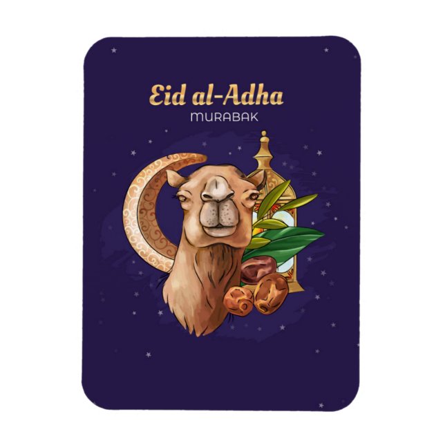 Eid al-Adha (Mubarak) Magnet (Vertikal)