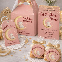 Eid Al Adha Mubarak Rosa Modern