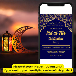 Eid Al Fitr firande Eid Mubarak Eid fest Invi Inbjudningar