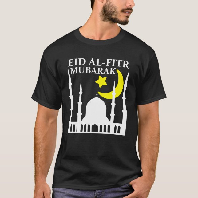 Eid Al Fitr Mubarak 2023 Happy Eid For Muslim Eid  T Shirt (Framsida)
