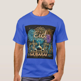 Eid Al Fitr Mubarak Fireworks Firande T Shirt