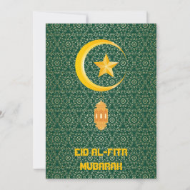 Eid al Fitr Mubarak Ramadan Kareem Måne Star