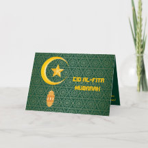 Eid al Fitr Mubarak Ramadan Kareem Måne Star
