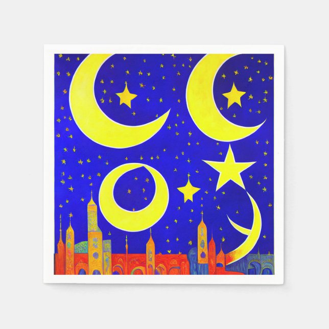 Eid al-Fitr Pappersservett (Framsidan)