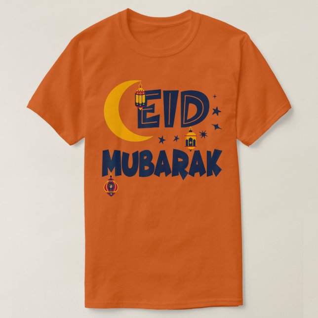 Eid alAdha 2023 Lycklig Eid Mubarak Adha Eid Musli T Shirt (Design framsida)
