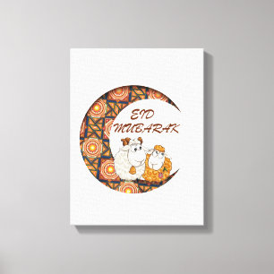 eid aladha mubarak 2023 canvastryck