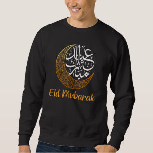 Eid Alfitr Mubarak Kareem Eid Karim Eid Mubarak Ei Lång Ärmad Tröja