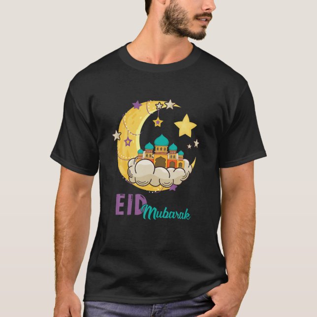 Eid Alfitr Mubarak Kareem, Lycklig Ramadan Karim 2 T Shirt (Framsida)