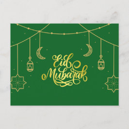 Eid Card "Eid Mubarak" Vykort