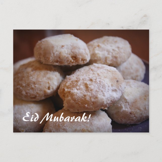 Eid Cookies-vykort Vykort (Framsida)