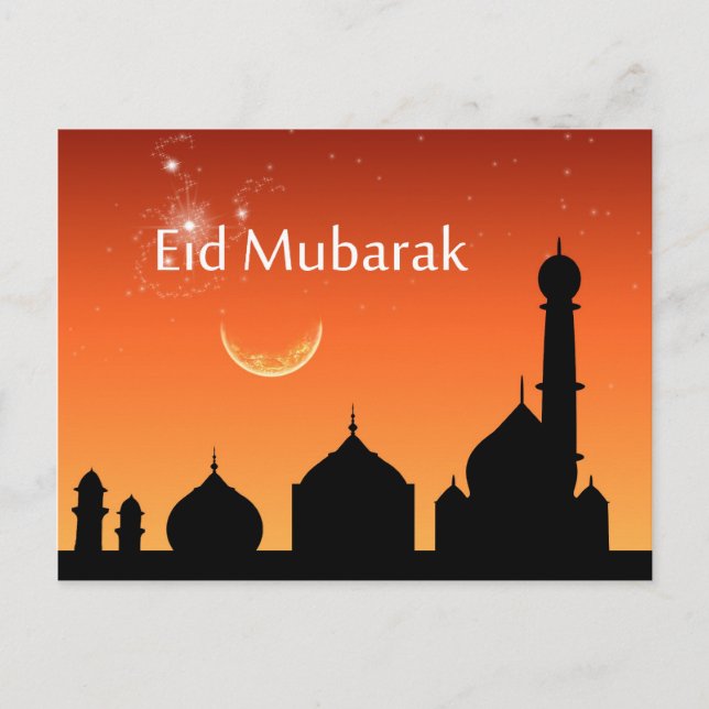 Eid Evening Himlar - vykort (Framsida)
