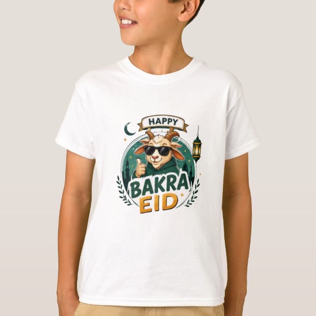 Eid Get Cartoontryck T Shirt (Framsida)