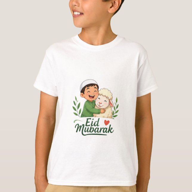 Eid Get Cartoontryck T Shirt (Framsida)