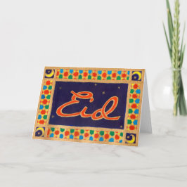 Eid gratulationskort helgkort