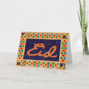 Eid gratulationskort helgkort