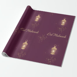 Eid-inslagspapper-rulle Presentpapper