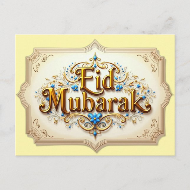 Eid Karte Vykort (Framsida)