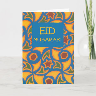 Eid kort - islamisk design