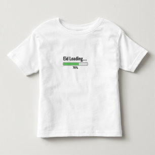 Eid Laddar 70% Rolig T-Shirt för Småbarn Söt Ram